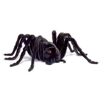 Peluche Araignee noire - Animaux 5322