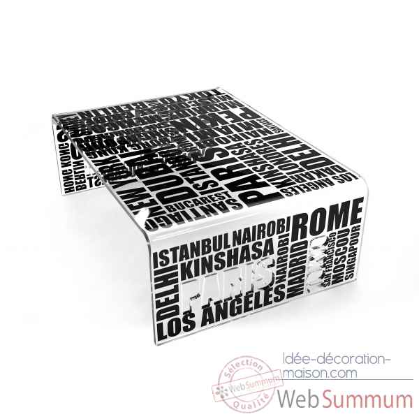 Table basse city Acrila -Acrila109