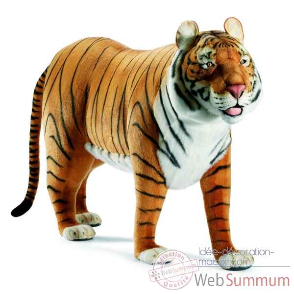 Peluche Tigre brun a 4 pattes 125cm Anima 5308