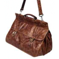 Sac tim en cuir couleur cigare h 440 x 540 x 270 Arteinmotion COM-BOR0020