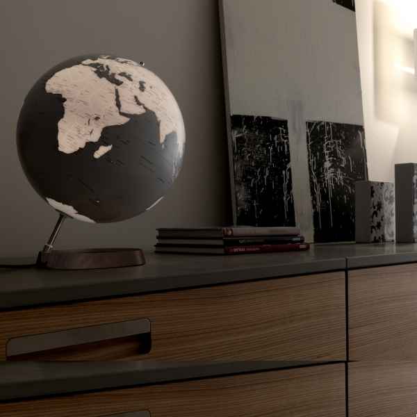 Globe en anglais fcr diam. 30 cm lumineux Atmosphere