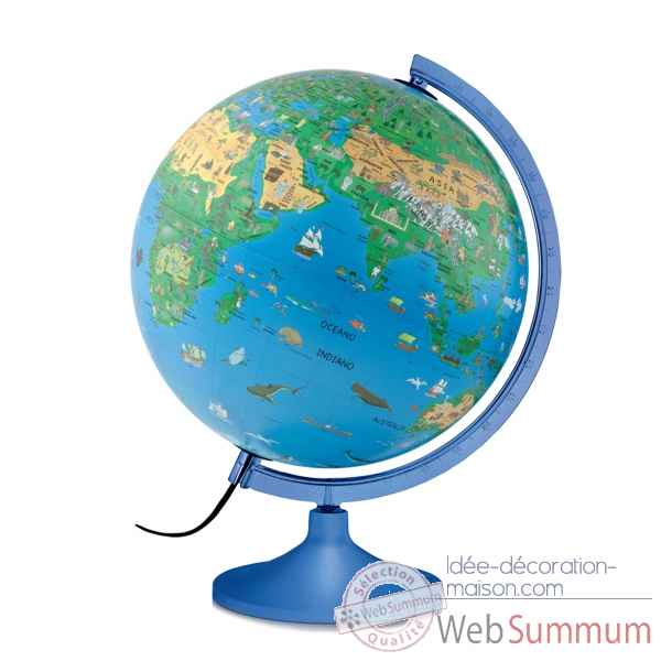 Globe lumineux diam.30cm Atmosphere -FAMILY SOLID