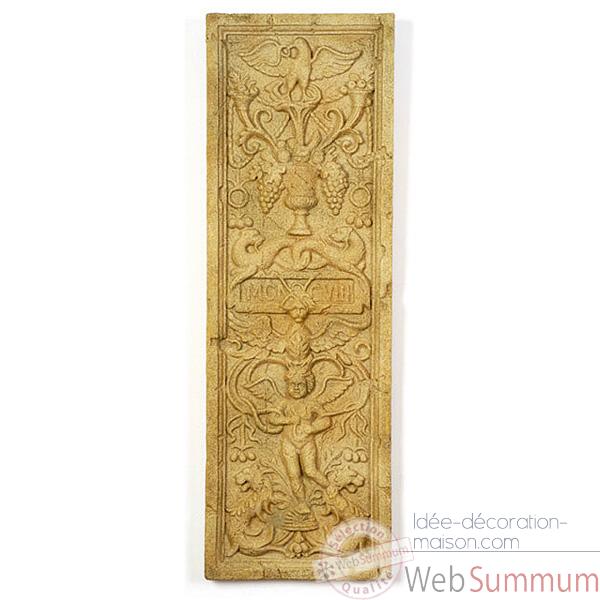 Decoration murale-Modele Angel Wall Decor, surface granite-bs3089gry