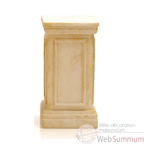 Piedestal et Colonne-Modele York Podest, surface marbre vieilli-bs1001ww