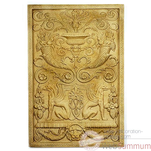 Decoration murale-Modele Wall Decor-Griffin Motif, surface granite-bs2602gry