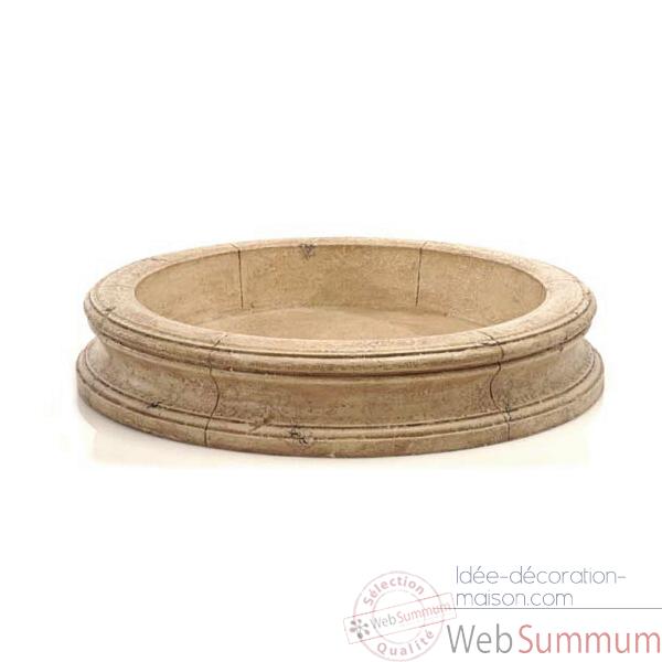 Fontaine-Modele Pisa Fountain Basin, surface gres-bs3191sa