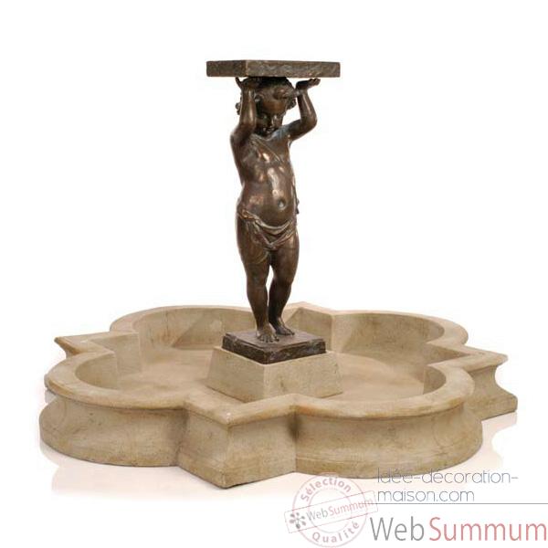 Fontaine-Modele Sevilla Basin, surface marbre vieilli-bs3375ww