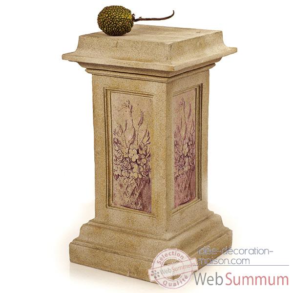 Colonne et Piedestal Spring Pedestal, gres combines fer -bs1027sa -iro