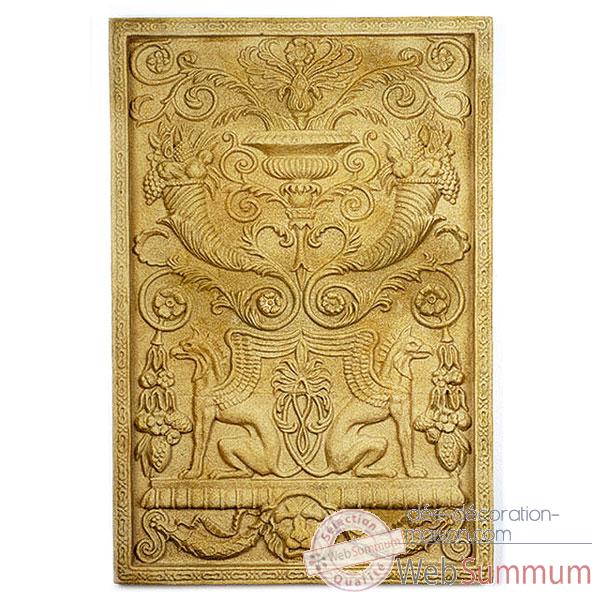 Dcoration murale Wall Decor -Griffin Motif, granite -bs2602gry