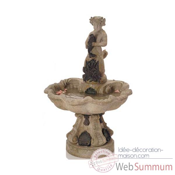 Fontaine Alsace Fountain, marbre vieilli combins or -bs3103wwg