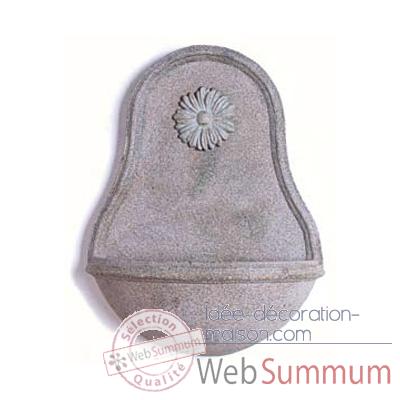 Fontaine Malaga Wall Fountain, granite -bs3130gry