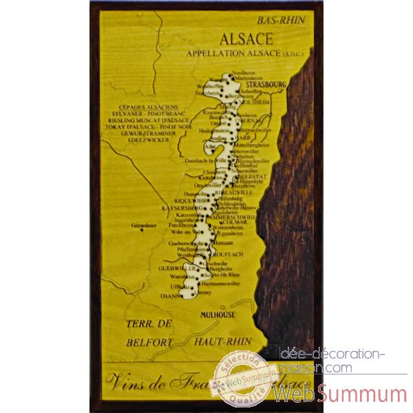 Carte des vins d\'Alsace Creartion -vdf-als