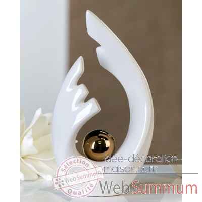 Sculpture \"pearl\" Casablanca Design -26946