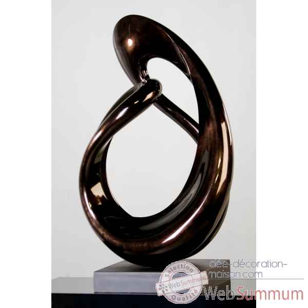 Sculpture \\\"twisted\\\" Casablanca Design -59638