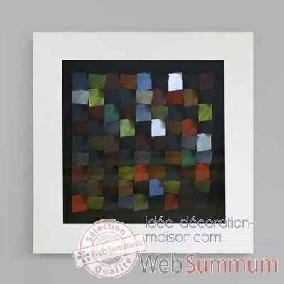 Tableau \"color blocks\" Casablanca Design -71439