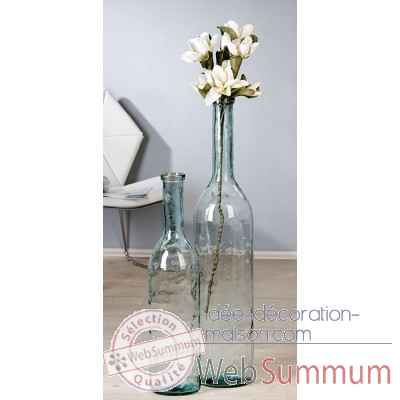 Vase \"clear\" Casablanca Design -87386