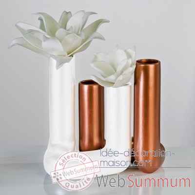 Vase "pipe" Casablanca Design -26794