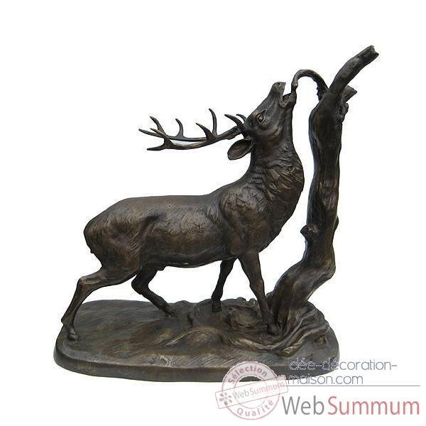 Cerf en bronze -BRZ851