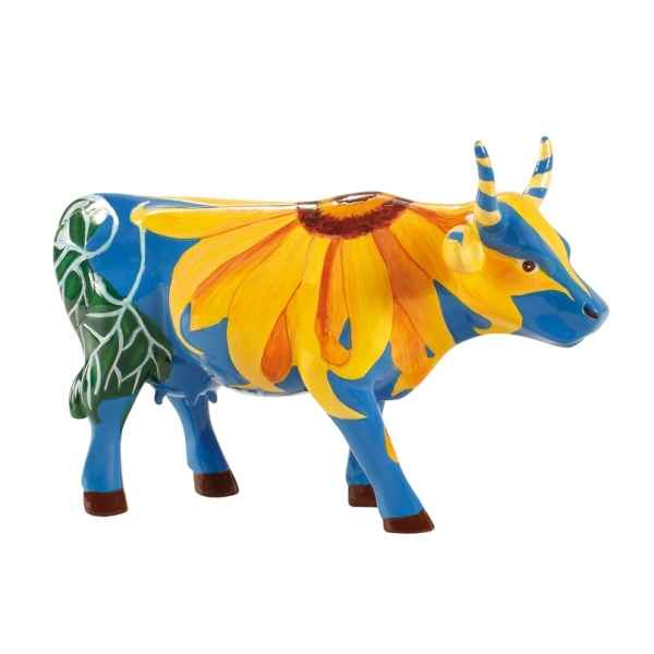 Vache cowparade resine udderlysunflowers mmr47845