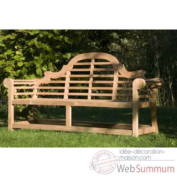 Banc norwalk 120 cm en teck naturel 60-087