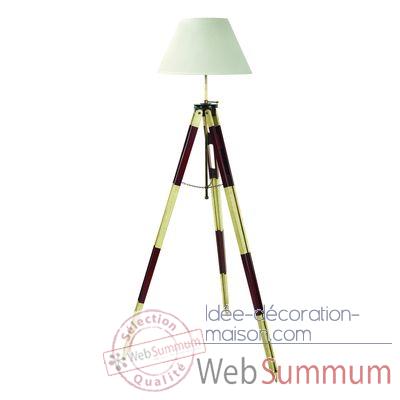 Lampadaire Lampe Tripode Topographe Rouge -amfsl015f