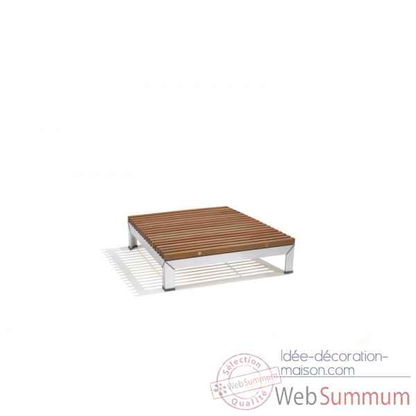 Table basse plus extempore, carree 135, fscpur Extremis -ETV135-23 FSC