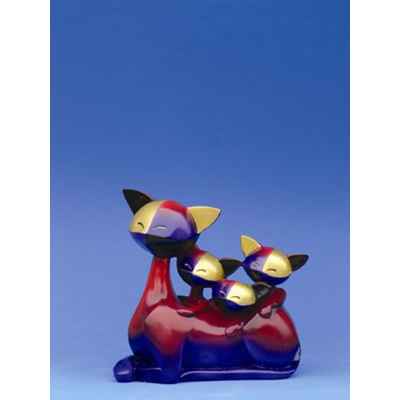 Figurine Le Chat Queenie + Quinta + Quiana - Questa R, - QR03