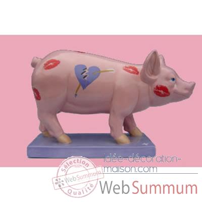 Figurine Cochon Party Piggies Hot Rot PAP13