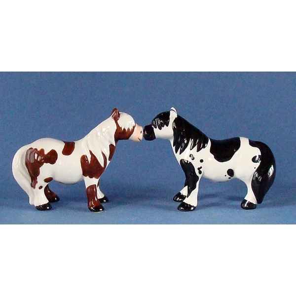 Figurine Poney Shetland Poivre et Sel MW93934