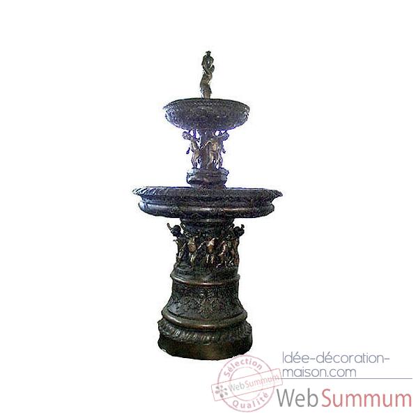 Fontaine a etage en bronze -BRZ360