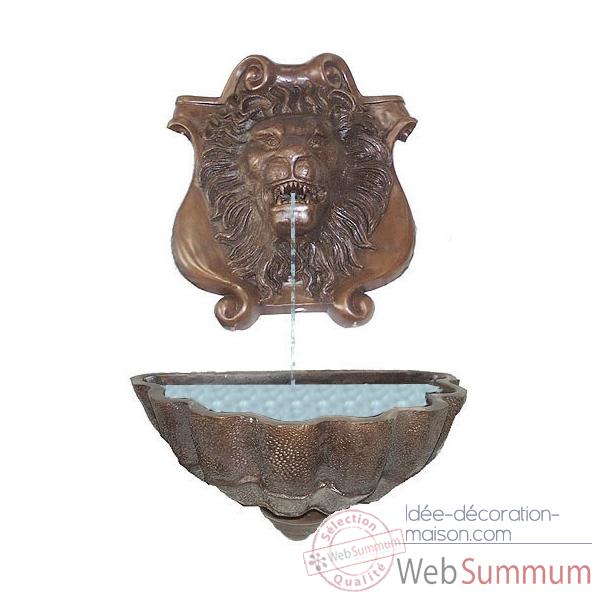 Fontaine murale en bronze -BRZ514