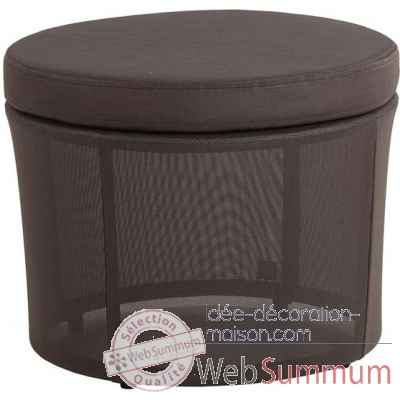 Pouf Cap Sud Batyline marron glace KOK 578/3BY