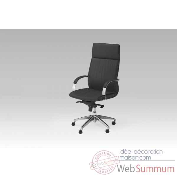 Fauteuil de bureau noir Marais International -SB811N