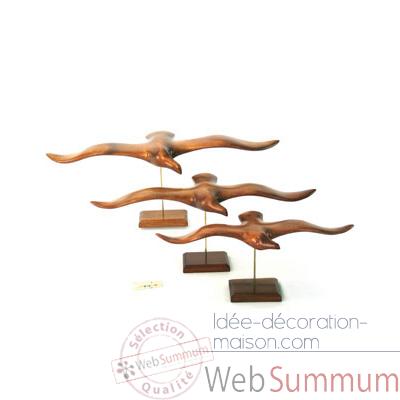 Lasterne - Les oiseaux de mer sur socle - La guifette - 57 cm - Last-GU57-R