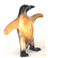 Lasterne-Ornementale-Les pingouins - Etude de comportements - 40 cm  - OPE040-1P