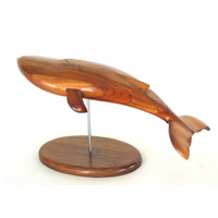 Lasterne - Les miniatures sur socle - Le rorqual - 50 cm - Last-RO050-R