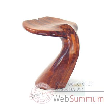 Tabouret de table - Queue de baleine en Pin - Hauteur 50 cm - LAST-MQU050-P