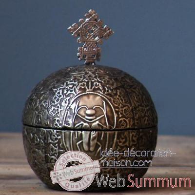 Boule copte grave Objet de Curiosite -DA098