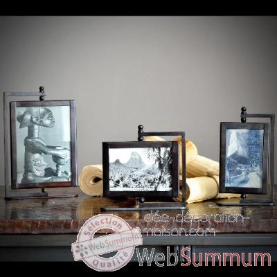 Cadre photo double face : set de 3 Objet de Curiosite -DA077