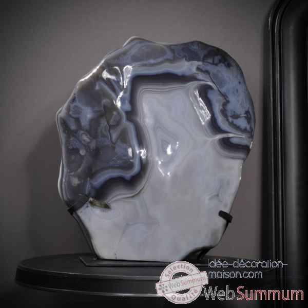 Bloc d\'agate bleue - 45kg Objet de Curiosite -PUMI460