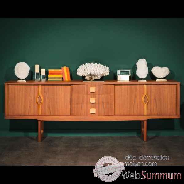 Enfilade stonehill en teck 60's Objet de Curiosite -PUMB075