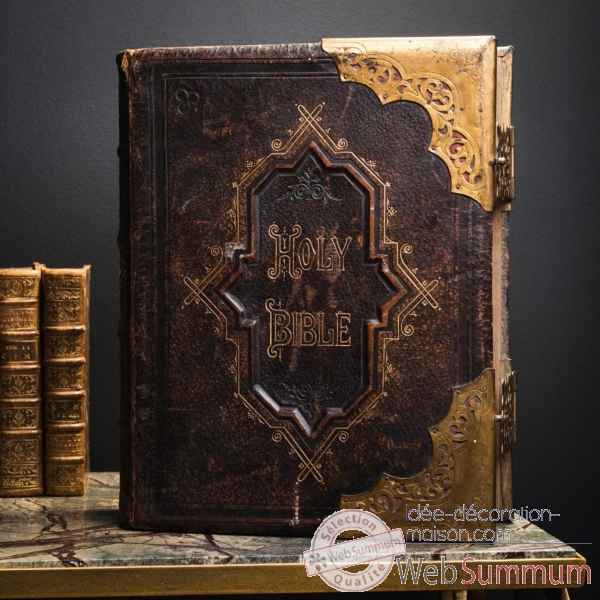 Holy bible 1875 illustree Objet de Curiosite -PUL194