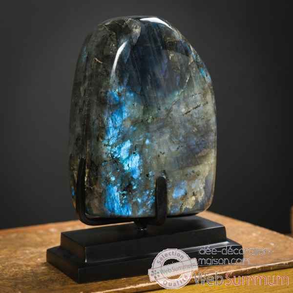 Labradorite 4 faces polies Objet de Curiosite -PUMI480-3