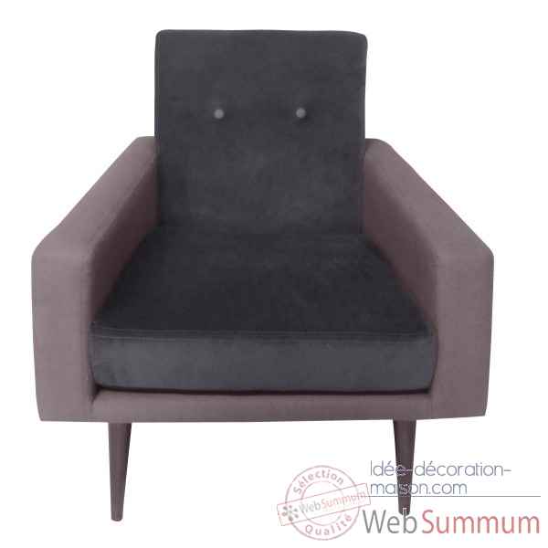 Fauteuil kennedy chocolat Opjet