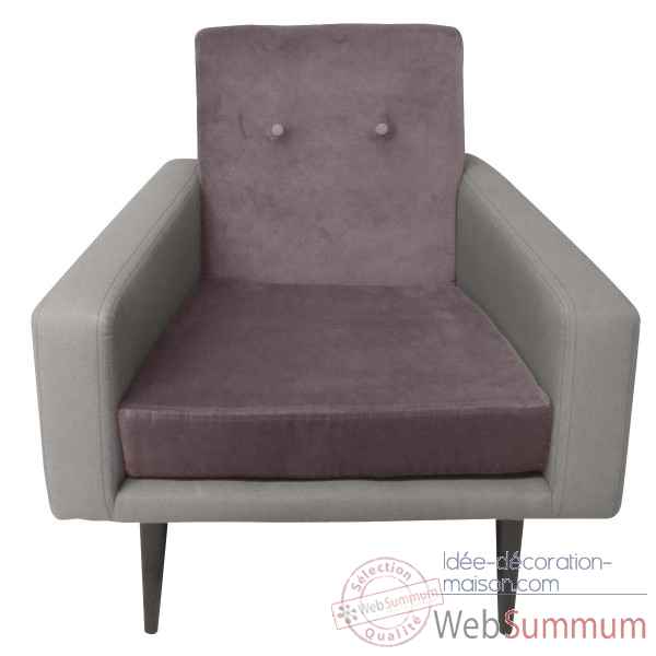 Fauteuil kennedy taupe Opjet