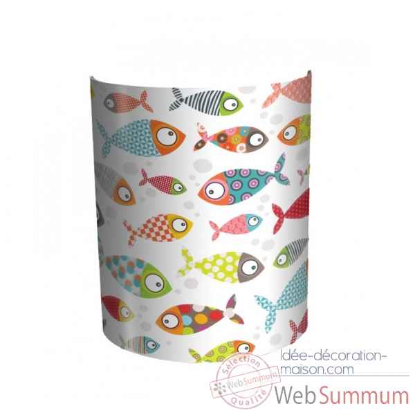 Applique murale serie golo poissons -SG1709