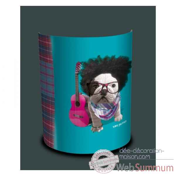 Applique murale teo jasmin be cool turquoise -TO15182APP