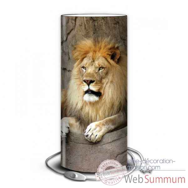 Lampe animaux sauvages lion -AS1203