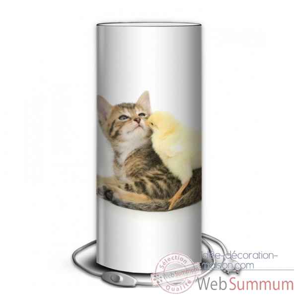 Lampe chaton et poussin -NOA1502