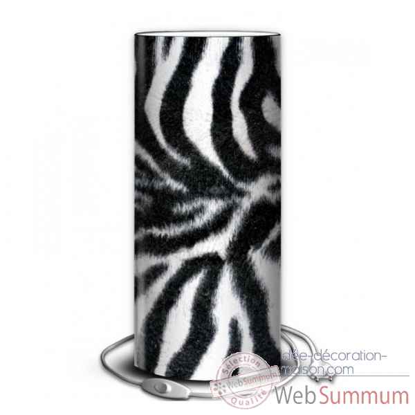 Lampe matieres zebre -MAT1305